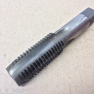 HSS 1 1/8" x 7 Tpi BSW Whitworth Second 2nd Hand Tap ET942