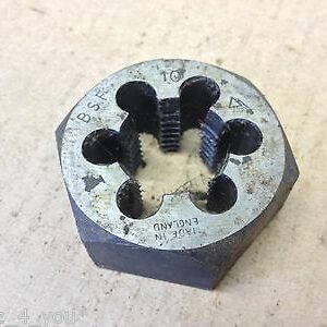 Triangle Brand 1" x 10 Tpi BSF 2.05" Across Flate Die Nut In Wax (v)