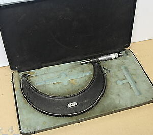 Moore & Wright 970 5" - 6" External Outside Micrometer In Box ME300