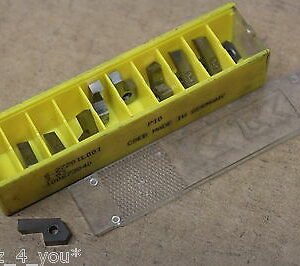 10x New Kennametal 6.27201L001 P10 Carbide Inserts For Parting/Grooving CI617