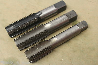 Branded HSS 1 1/8" x 7 Tpi BSW Taper, Second & Plug Hand Taps ET2054