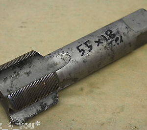 HSS 55mm x 18 Tpi Whitworth Form Plug Hand Tap ET2246