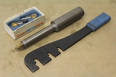 Seco Mini Master MM16-25160,0-76 D Anti Vibration Tool Holder With Inserts IMC26