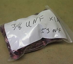 53 Armstrong HeliCoil Screwlock 3591-6CNx.375 Inserts 3/8" x24x1D UNF HC322