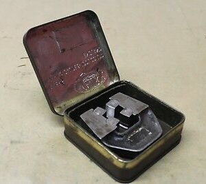 Matrix 3/8" x 22 Tpi Whitworth Form RH & LH Knife Edge Screw Thread Gauge ME1364