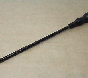 New Vintage Stanley 12" Cabinet Handle Flat Head Screwdriver In Wax