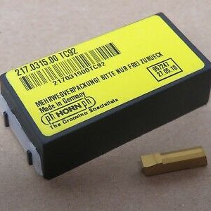2x New P H Horn 217.0315.00 TC92 Carbide Grooving Inserts CI835