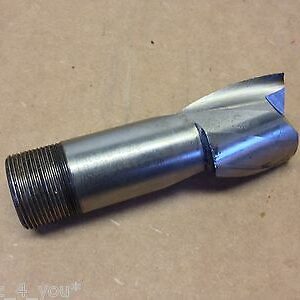 Presto HSS 1 3/8" Threaded Shank Slot Drill Milling Cutter (v) MC83