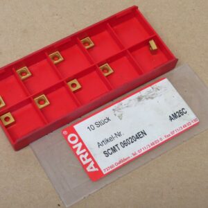 9x ARNO SDMT 060204EN AM26C Carbide Inserts For Drilling CI1047