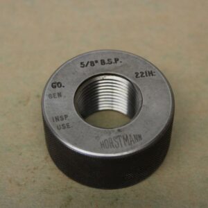 Horstmann 5/8" x 14 Tpi BSP GO Screw Thread Ring Gauge ME726