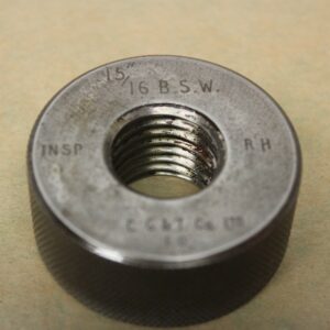 C G & T Co LTD 15/16" x 9 Tpi BSW GO Screw Thread Ring Gauge ME861