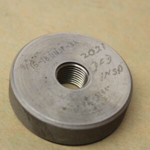 Matrix 9/16" x 18 UNJF 3A GO Screw Thread Ring Gauge ME905