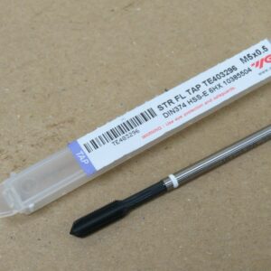 YG1 M5 x 0.5 Metric Fine HSSE Straight Flute Machine Tap for Cast Iron