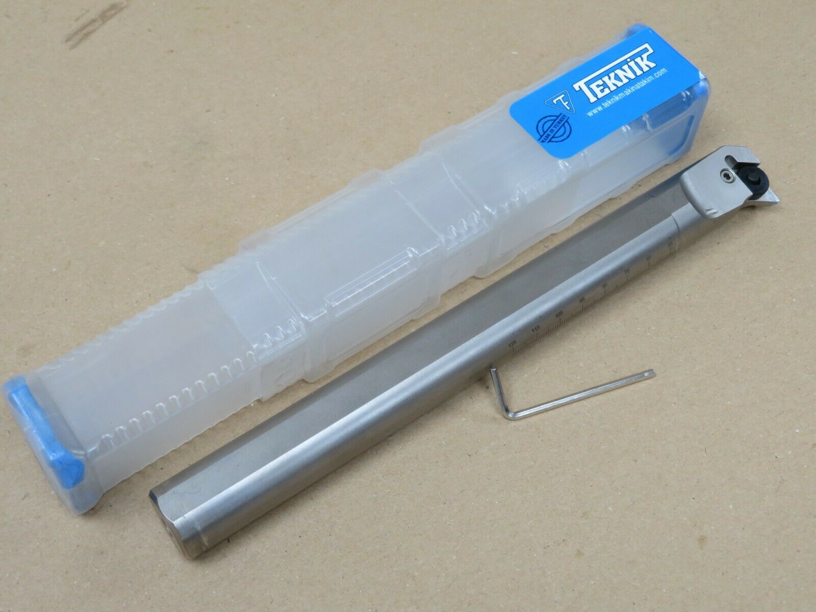 Teknik A25S-PDUNL-15 Through Coolant Steel Shank Boring Bar for DNMG15 Inserts