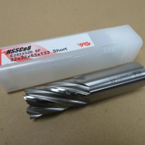 YG 32mm 6 Flute HSSCo8 End Mill 32x32x53x133 E2575320