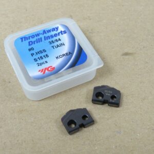 YG1 S1515 2x 35/64" Spade Drill Throw-Away Carbide Inserts TiAIN Coated CI1451