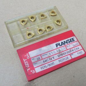 8x Plansee TIZIT WCGT 160304SN P40C Carbide Inserts For Drilling CI1580