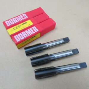 NEW Dormer E536 1" x 10 BSF HSS Taper Second & Plug Hand Tap Set