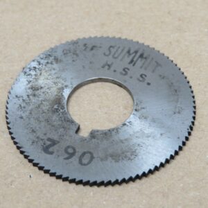 Summit HSS 5/8" Bore x 1 3/4" OD x 1/16" Slitting Saw For Milling Machine MC1004