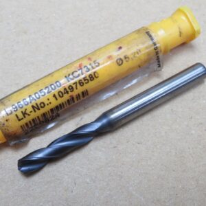 Kennametal B966A05200 KC7315 5.2mm Solid Carbide Jobber Drill On 6mm Shank