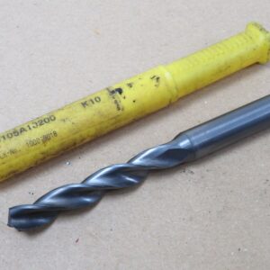 Kennametal B105A10200 K10 10.2mm TF-Drill 3 Flute Drill On Straight Shank