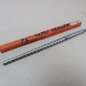 Trubor 446W 1/2" HSS Taper Pin 1 In 48 Morse Taper Shank Machine Reamer