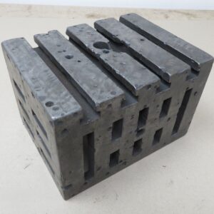 9" x 7" x 6" Cast Iron T Slotted Cube Box Milling Drilling Tool AP116