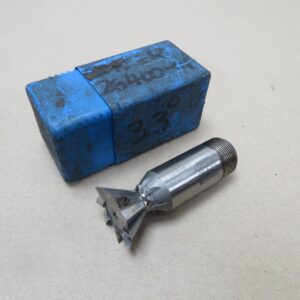 Presto 36mm x 33? HSS Dovetail Milling Cutter 25mm Screwed Shank MC1257 PIN