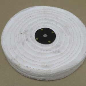 LOOSE COTTON POLISHING MOP WHEELS 200mm (8") x 2 Sections (A)