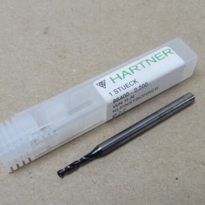 2.2mm x 5D Carbide Drill AlTiN Coated 140? Point Hartner