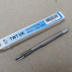TWT M4 Spiral Point Tap HSS M4 X 0.7