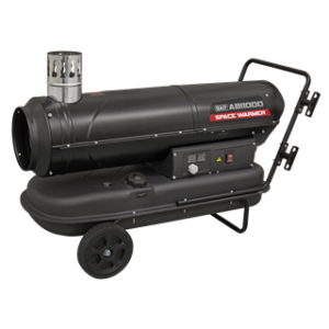 Space Warmer® Indirect Kerosene/Diesel Heater 102,000Btu/hr with Wheels