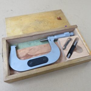 Toolmex 3 -4 Square Frame External Outside Micrometer In Box VGC ME4309