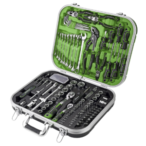 Premier Mechanic's Tool Kit 144pc - Hi-Vis Green