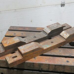 Large Capacity Low Profile Vee Blocks For Tube & Pipe Work Welding 38" x 4" x 4"
