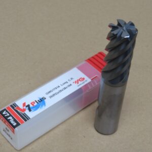 20mm Carbide End Mill 6 Flute V7 Plus TRP 2mm Corner Radius Weldon Shank MC1423