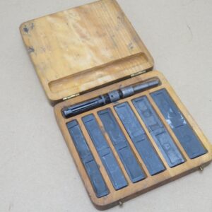 Brickner Kropf Adjustable Hole Lap VGC In Box